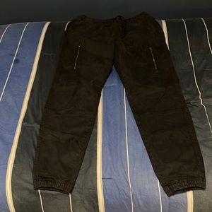 Men Abercrombie Navy joggers size Small